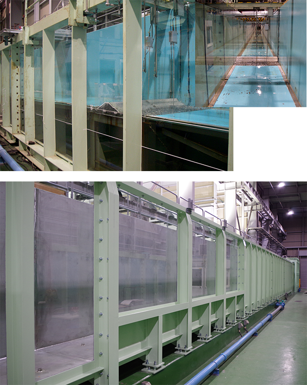 ２次元不規則波水路